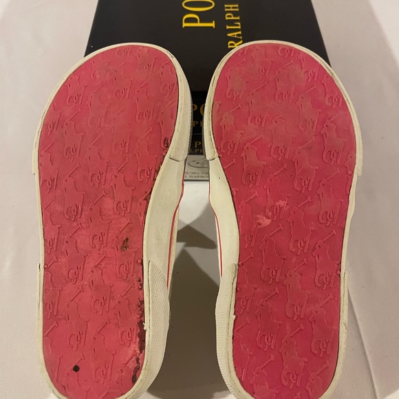 Polo Ralph Lauren Girl Bal Harbour Repeat White/Multi Canvas Size 10M - Picture 7 of 7